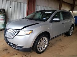 Salvage cars for sale from Copart Longview, TX: 2013 Lincoln MKX