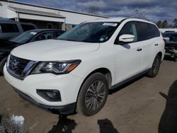 Salvage cars for sale at New Britain, CT auction: 2017 Nissan Pathfinder S