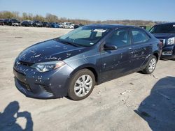 Salvage cars for sale at Cahokia Heights, IL auction: 2016 Toyota Corolla L