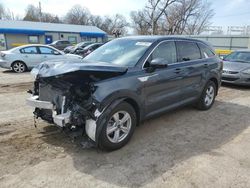 Salvage cars for sale at Wichita, KS auction: 2022 KIA Sorento LX