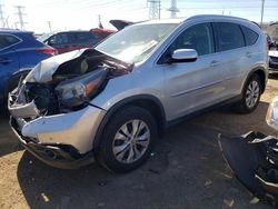 Salvage cars for sale from Copart Elgin, IL: 2014 Honda CR-V EXL
