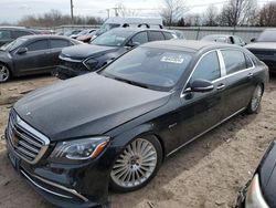 Salvage cars for sale at Hillsborough, NJ auction: 2018 Mercedes-Benz S MERCEDES-MAYBACH S560 4matic