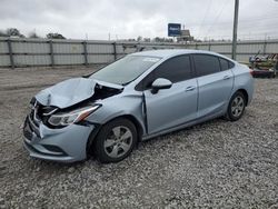 Vehiculos salvage en venta de Copart Hueytown, AL: 2017 Chevrolet Cruze LS