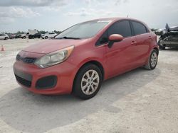 Salvage cars for sale at Arcadia, FL auction: 2012 KIA Rio LX