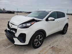 Salvage cars for sale at New Braunfels, TX auction: 2020 KIA Sportage LX