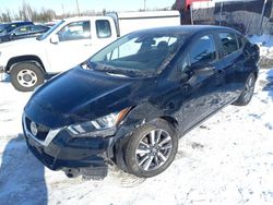 Nissan Versa SV salvage cars for sale: 2021 Nissan Versa SV