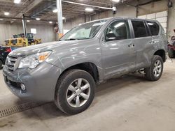 Salvage cars for sale from Copart Blaine, MN: 2012 Lexus GX 460 Premium