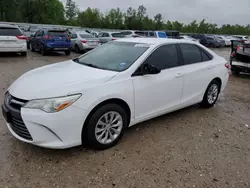 Salvage cars for sale at Houston, TX auction: 2016 Toyota Camry LE