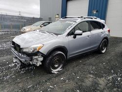 Salvage cars for sale from Copart Elmsdale, NS: 2015 Subaru XV Crosstrek 2.0 Limited