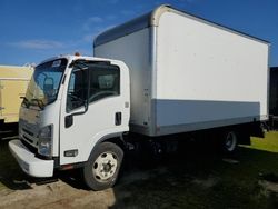 Salvage trucks for sale at Fresno, CA auction: 2020 Isuzu NPR HD