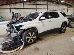 Salvage cars for sale at Lansing, MI auction: 2019 Chevrolet Traverse LT