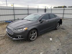 Ford salvage cars for sale: 2015 Ford Fusion Titanium