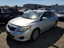 Salvage cars for sale from Copart Vallejo, CA: 2009 Toyota Corolla Base