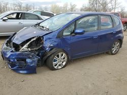 Honda FIT Sport salvage cars for sale: 2009 Honda FIT Sport