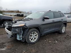 Salvage cars for sale from Copart Columbia Station, OH: 2015 Jeep Cherokee Latitude
