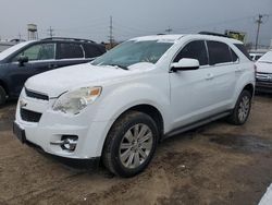 Salvage cars for sale from Copart Chicago Heights, IL: 2011 Chevrolet Equinox LT