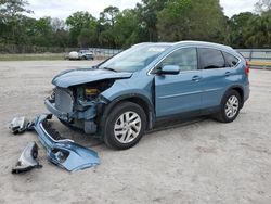 Salvage cars for sale from Copart Fort Pierce, FL: 2015 Honda CR-V EXL