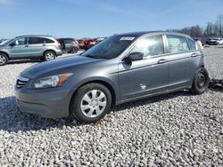 Salvage cars for sale at Wayland, MI auction: 2012 Honda Accord LX