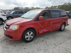 Salvage cars for sale at Houston, TX auction: 2012 Dodge Grand Caravan SXT