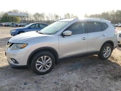 Salvage cars for sale from Copart Charles City, VA: 2015 Nissan Rogue S