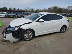 Salvage cars for sale at Florence, MS auction: 2019 Hyundai Elantra SEL