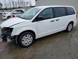 Salvage cars for sale at Spartanburg, SC auction: 2019 Dodge Grand Caravan SE