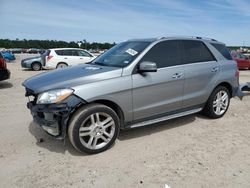 Mercedes-Benz ML 350 salvage cars for sale: 2015 Mercedes-Benz ML 350