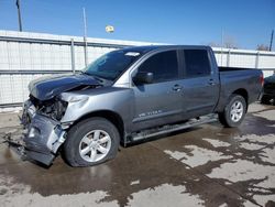 Salvage cars for sale at Littleton, CO auction: 2013 Nissan Titan S