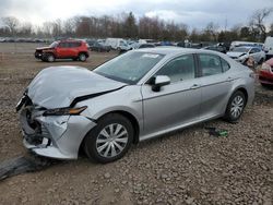 Salvage cars for sale at Chalfont, PA auction: 2020 Toyota Camry LE