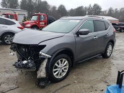 Salvage cars for sale from Copart Mendon, MA: 2018 Nissan Rogue S