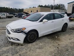 Ford salvage cars for sale: 2018 Ford Fusion TITANIUM/PLATINUM