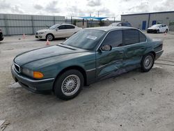 Salvage cars for sale from Copart Arcadia, FL: 1998 BMW 740 I Automatic