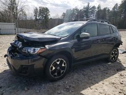 Salvage cars for sale at West Warren, MA auction: 2018 Subaru Crosstrek Premium