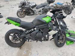 Motos salvage para piezas a la venta en subasta: 2014 Kawasaki EX650 E