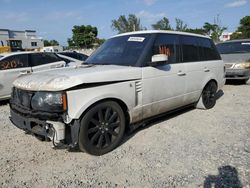 Carros con motor quemado a la venta en subasta: 2012 Land Rover Range Rover HSE Luxury