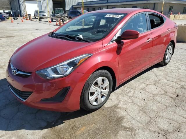 2016 Hyundai Elantra SE