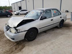 Salvage cars for sale from Copart Apopka, FL: 2002 Toyota Corolla CE