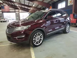 Salvage cars for sale at East Granby, CT auction: 2016 Lincoln MKC Reserve