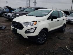 Salvage cars for sale at Elgin, IL auction: 2020 Ford Ecosport S