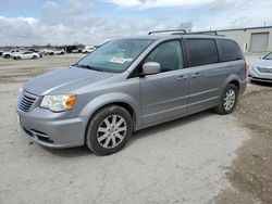 Salvage cars for sale from Copart Kansas City, KS: 2014 Chrysler Town & Country Touring