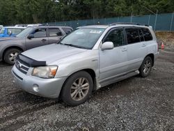 Toyota Highlander salvage cars for sale: 2006 Toyota Highlander Hybrid