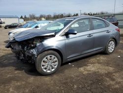 Salvage cars for sale at Pennsburg, PA auction: 2019 Hyundai Accent SE