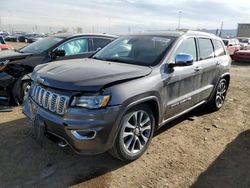 Salvage cars for sale from Copart Brighton, CO: 2018 Jeep Grand Cherokee Overland