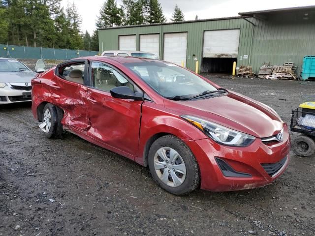 2016 Hyundai Elantra SE