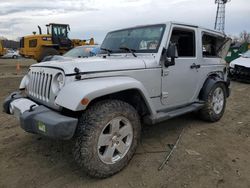 Jeep salvage cars for sale: 2012 Jeep Wrangler Sahara