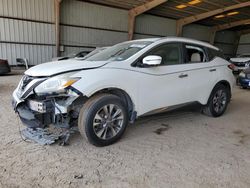 Salvage cars for sale at Houston, TX auction: 2016 Nissan Murano S