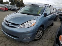 Toyota Sienna XLE salvage cars for sale: 2007 Toyota Sienna XLE