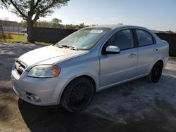 Chevrolet Aveo salvage cars for sale: 2009 Chevrolet Aveo LT