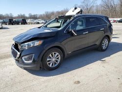 Salvage cars for sale from Copart Ellwood City, PA: 2017 KIA Sorento LX