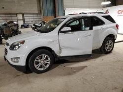 Salvage cars for sale at Eldridge, IA auction: 2017 Chevrolet Equinox LT